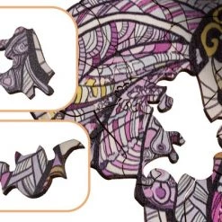 Merkloos Olifant A3 Houten Legpuzzel Houten Puzzel Voor Volwassenen - Jigsaw Puzzels - Wooden Puzzle - Dierenpuzzel Hout Moeilijkheidsgraad 5A -Exporteren puzzels winkel 550x420 11