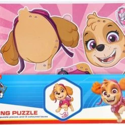 NICKOLODEON, Spin Masters Paw Patrol Rijgveter Puzzel Inclusief 6 Puzzelstukjes En 3 Gekleurde Veters - 3+ -Exporteren puzzels winkel 550x420 3