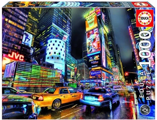 Educa Times Square In New York - 1000 Stukjes 1 Educa Times Square In New York - 1000 Stukjes