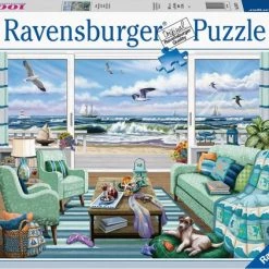 Ravensburger Puzzel Strandhuisje - Legpuzzel - 1000 Stukjes