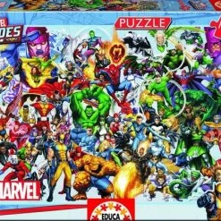 Educa Alle Superhelden Van Marvel - 1000 Stukjes -Exporteren puzzels winkel 550x421 8