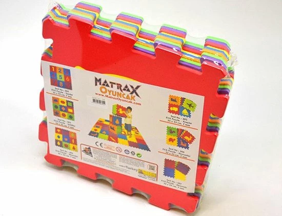 Matrax Puzzelmat - Vloermat - Speelkleed - Speelmat Foam - Foam Mat - 33x33cm 3 Matrax Puzzelmat - Vloermat - Speelkleed - Speelmat Foam - Foam Mat - 33x33cm - Afbeelding 3