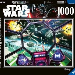 Ravensburger Puzzel Star Wars TIE Fighter Cockpit - Legpuzzel - 1000 Stukjes