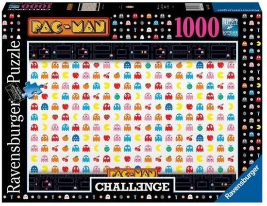 Ravensburger Puzzel Pac Man Challenge - Legpuzzel - 1000 Stukjes 1 Ravensburger Puzzel Pac Man Challenge - Legpuzzel - 1000 Stukjes