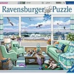 Ravensburger Puzzel Strandhuisje - Legpuzzel - 1000 Stukjes -Exporteren puzzels winkel 550x424 3