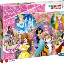 Clementoni - Legpuzzel - Maxi Disney Princess - 40 Stukjes