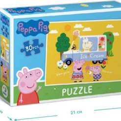 DODO Toys - Peppa Pig Puzzel - 30 Stukjes - 20x27 Cm - Peppa Pig Speelgoed 3+ - Kinderpuzzel 3 Jaar -Exporteren puzzels winkel 550x428 6