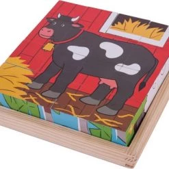 Bigjigs Farm Cube Puzzle -Exporteren puzzels winkel 550x429 1
