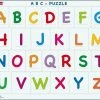 Larsen Legpuzzel Maxi Leren Lezen Alfabet - 26 Stukjes