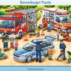 Ravensburger Puzzel Framepuzzel Spannende Beroepen - 30 Stukjes - Kinderpuzzel