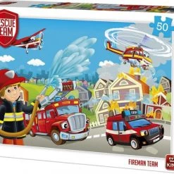 King Kinderpuzzel FIREMAN TEAM 50 Stukjes
