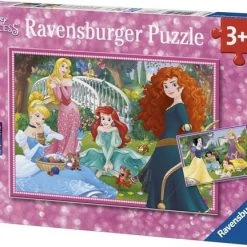Ravensburger Puzzel In De Wereld Van De Disney Prinsessen - 2x12 Stukjes - Kinderpuzzel -Exporteren puzzels winkel 550x432