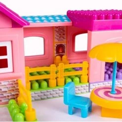 Dede - Huis Bouwblokken Speelgoed -36 Stuks - 18+ Maanden- BPA Vrij -Exporteren puzzels winkel 550x433 3