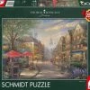 Schmidt Spiele Thomas Kinkade Studios: Caf In M Nchen Legpuzzel 1000 Stuk(s) Stad