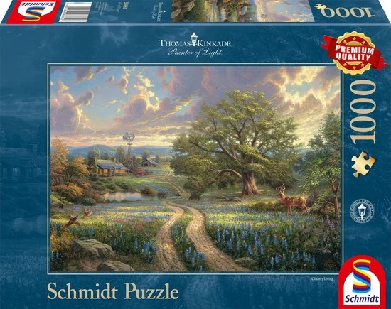 Schmidt Puzzel - Thomas Kinkade 1 Schmidt Puzzel - Thomas Kinkade