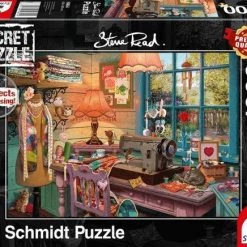 Schmidt In Het Naai Atelier, 1000 Stukjes - Puzzel - 12+ 7 Schmidt In Het Naai Atelier, 1000 Stukjes - Puzzel - 12+ -Exporteren puzzels winkel 550x436 4