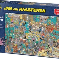 Jan Van Haasteren De Muziekwinkel Puzzel - 5000 Stukjes -Exporteren puzzels winkel 550x438 10