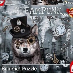 Schmidt Steampunk Wolf, 1000 Stukjes - Puzzel - 12+ -Exporteren puzzels winkel 550x438 7