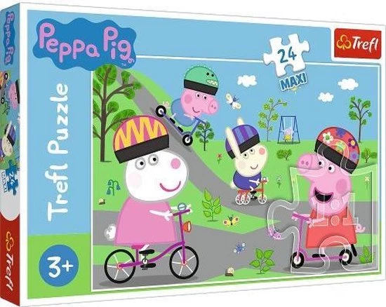 Trefl Puzzle|Peppa Pig|24 Maxi|3+ 1 Trefl Puzzle|Peppa Pig|24 Maxi|3+