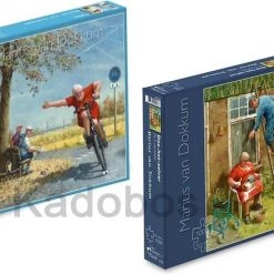 Art Revisited 2x Puzzel 1000 Pcs Marius Van Dokkum - Turbo - Doe Het Zelver