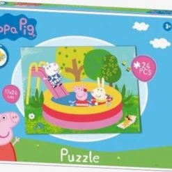 Peppa Pig Puzzel - 24 Stuks - 24 X 17 Cm
