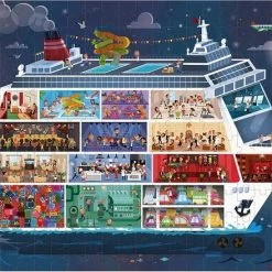 Janod Puzzel - Cruiseschip -Exporteren puzzels winkel 550x440 5