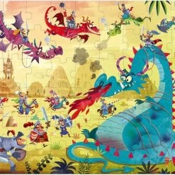 Janod Puzzel - Draken -Exporteren puzzels winkel 550x441 1