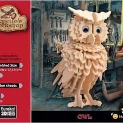 Eureka 3D Puzzel Gepetto's Uil - Multiplex