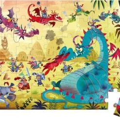 Janod Puzzel - Draken -Exporteren puzzels winkel 550x445 3