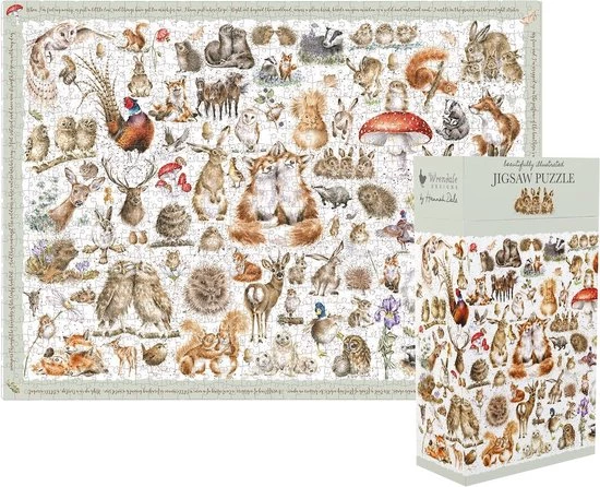 Wrendale Designs - Puzzel - Country Set 1 Wrendale Designs - Puzzel - Country Set