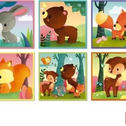 Janod Kubkid - Bosdieren 19 Janod Kubkid - Bosdieren -Exporteren puzzels winkel 550x447