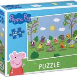 DODO Toys - Peppa Pig Puzzel - 60 Stukjes - 23x32 Cm - Peppa Pig Speelgoed 4+ - Kinderpuzzel 4 Jaar -Exporteren puzzels winkel 550x449 3