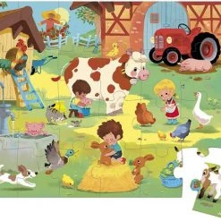 Janod Puzzel - Op De Boerderij