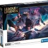 Clementoni Puzzels Voor Volwassenen - League Of Legends, High Quality Collection Legpuzzel 1000 Stukjes, 14-99 Jaar - 39669