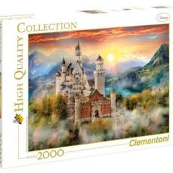 Clementoni Puzzels Voor Volwassenen - Neuschwanstein, Puzzel 2000 Stukjes, 14-99 Jaar - 32559 -Exporteren puzzels winkel 550x454 3