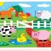Lelin Toys Puzzel Geluid New Classic Toys : Boerderij 22x22x2 Cm