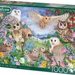 Falcon Puzzel Owls In The Wood - Legpuzzel - 1000 Stukjes 12 Falcon Puzzel Owls In The Wood - Legpuzzel - 1000 Stukjes -Exporteren puzzels winkel 550x458 12