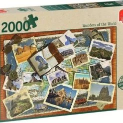 Jumbo Premium Collection Puzzel Wonders Of The World - Legpuzzel - 2000 Stukjes