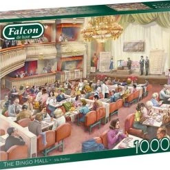 Falcon Puzzel Bingo Hall - Legpuzzel - 1000 Stukjes -Exporteren puzzels winkel 550x458 22