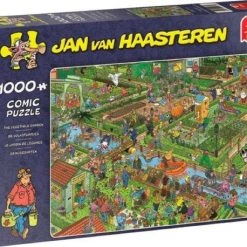Jan Van Haasteren Puzzelbundel - 2 Stuks - De Vakantiebeurs 1000 Stukjes & Volkstuintjes 1000 -Exporteren puzzels winkel 550x458 29