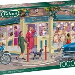 Jumbo Falcon Puzzel The Hairdressers - Legpuzzel - 1000 Stukjes -Exporteren puzzels winkel 550x458 34