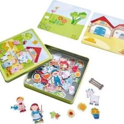 HABA Magneetspel Set Peter En Pauline's Boerderij 301951 -Exporteren puzzels winkel 550x461