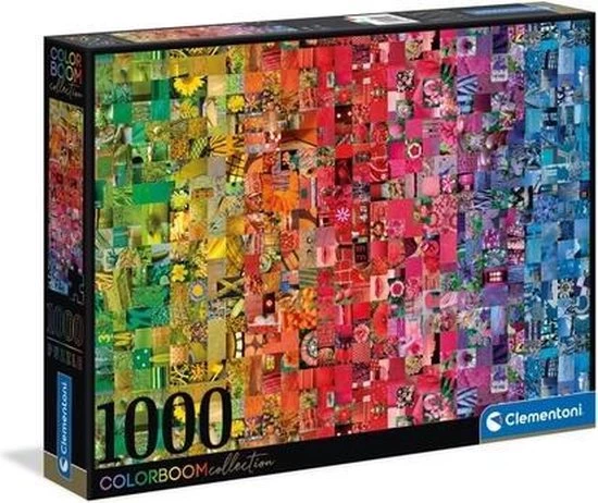 Clementoni Puzzels Voor Volwassenen - Collage Colorboom, Puzzel 1000 Stukjes, 10-99 Jaar - 39595 2 Clementoni Puzzels Voor Volwassenen - Collage Colorboom, Puzzel 1000 Stukjes, 10-99 Jaar - 39595 - Afbeelding 2