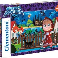 Clementoni Legpuzzel Masha En De Beer Spooky Karton 104-delig