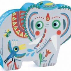Djeco - Puzzel 24 Stukken - Asia Olifant - 3+ -Exporteren puzzels winkel 550x463 5