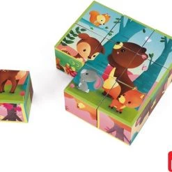 Janod Kubkid - Bosdieren 18 Janod Kubkid - Bosdieren -Exporteren puzzels winkel 550x465 2