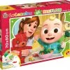 Just Games COCOMELON Vloerpuzzel - Groente Maakt Ons Sterk - 60 Stukjes . Puzzel En Kleurplaat . Formaat 70 50