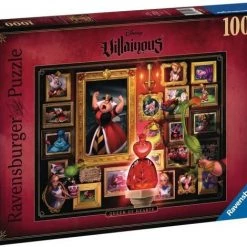 Ravensburger Puzzel Disney Villainous: Queen Of Hearts - Legpuzzel - 1000 Stukjes -Exporteren puzzels winkel 550x470 1