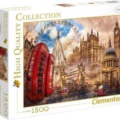Clementoni Legpuzzel Londen Vintage 1500 Stukjes -Exporteren puzzels winkel 550x470 4