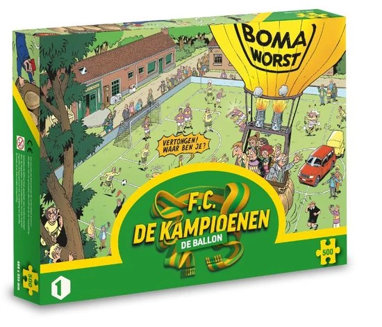FC De Kampioenen F.C. De Kampioenen Puzzel - De Ballon 1 FC De Kampioenen F.C. De Kampioenen Puzzel - De Ballon